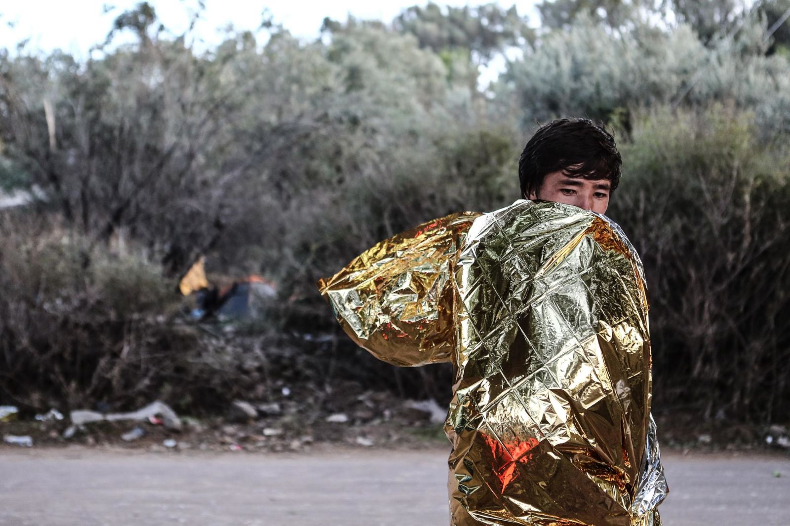 Lesbos, Greece on October 18, 2015. / Λέσβος, 18 Οκτωβρίου 2015.