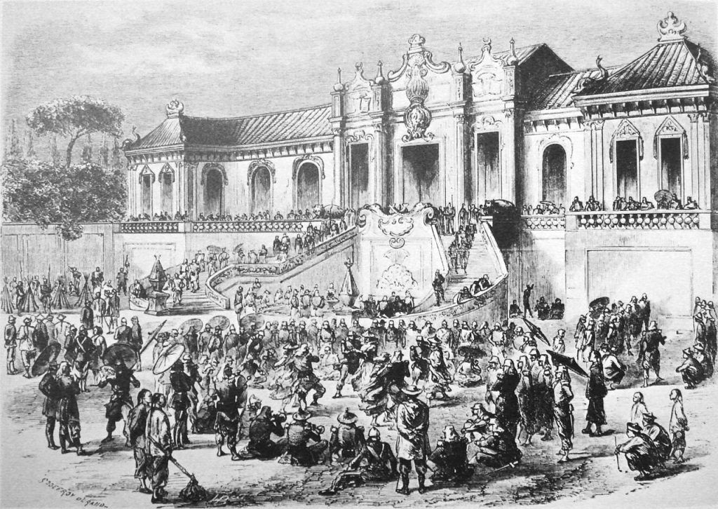 Η λεηλασία των Θερινών Ανακτόρων από τις αγγλο-γαλλικές δυνάμεις το 1860